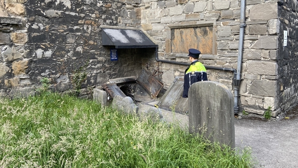 It is estimated there is around 30cm of water in the crypt