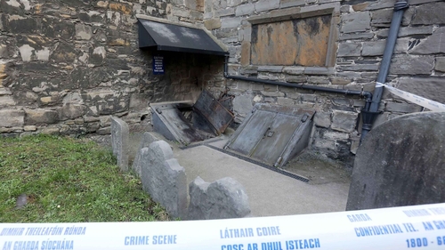 Five mummified remains were damaged in the fire at St Michan's Church in Dublin