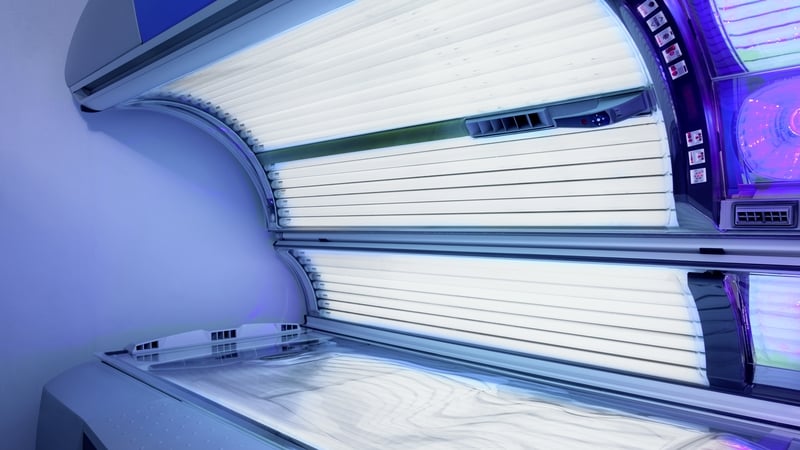 Ireland has previously banned sunbed use for under 18s