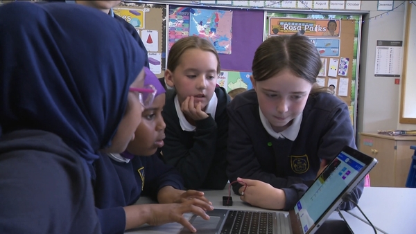 Digital Learning at school.