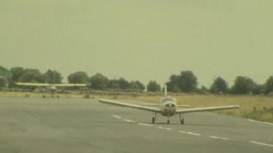 Light aircraft on runway (2009)