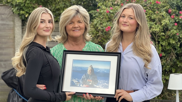 Sarah and Jennifer O'Duffy with their mother Orla