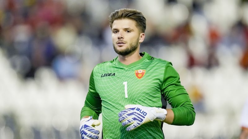 Matija Sarkic in action against Belgium earlier this month