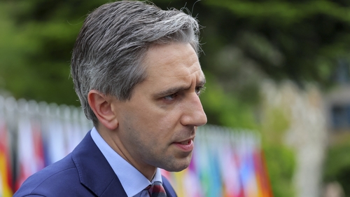 Simon Harris told the summit the world should be appalled over the treatment of Ukrainian children abducted by Russia