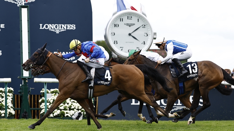 The hooded Sparkling Plenty overcame stamina concerns to score Classic success at Chantilly