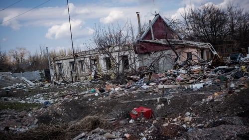 Toretsk, a frontline town in eastern Ukraine, came under heavy bombardment earlier this year but there had been a lull in fighting in recent months