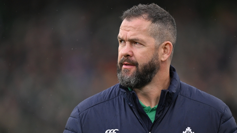 Andy Farrell will be coaching the British and Irish Lions in 2025