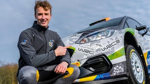 William Creighton will be in the unfamiliar role of navigator at the Donegal International Rally