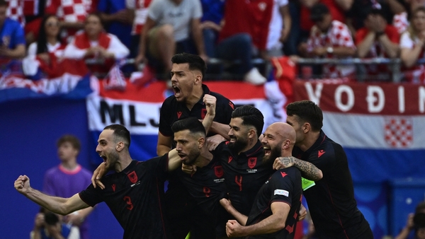 Serbia have complained about chants during Croatia v Albania