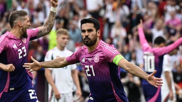 Ilkay Gundogan celebrates his goal