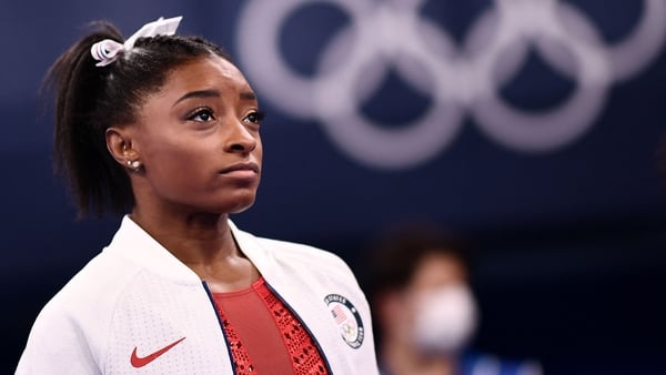 Biles in tears over Olympics withdrawal in doc trailer