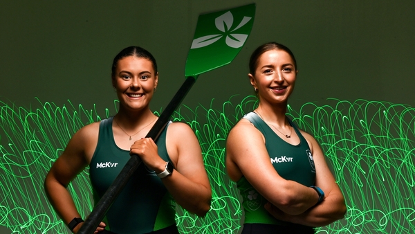 Alison Bergin (L) with Zoe Hyde
