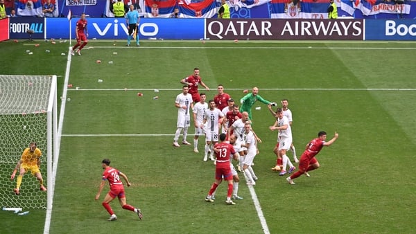 Luka Jovic scored in the final seconds of the Group C match