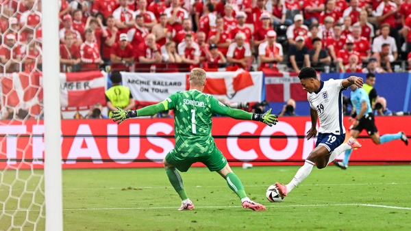 Euro 2024: Denmark 1-1 England - recap