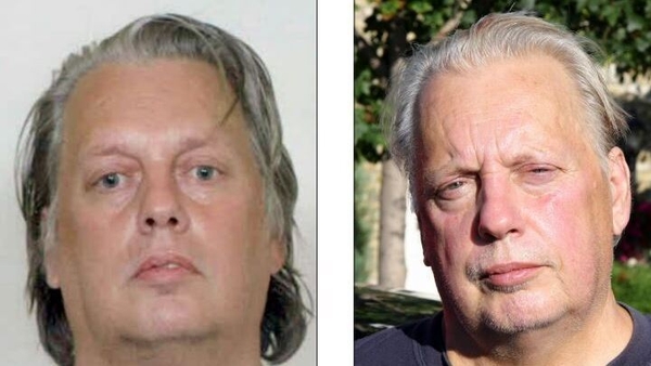 Walter Leo Jackson Senior pictured in June 1996 (L) and August 2011