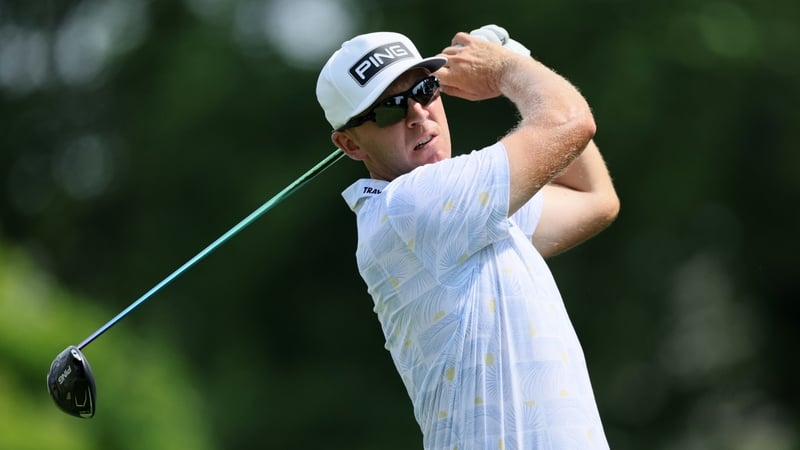 Seamus Power in action at at TPC River Highlands