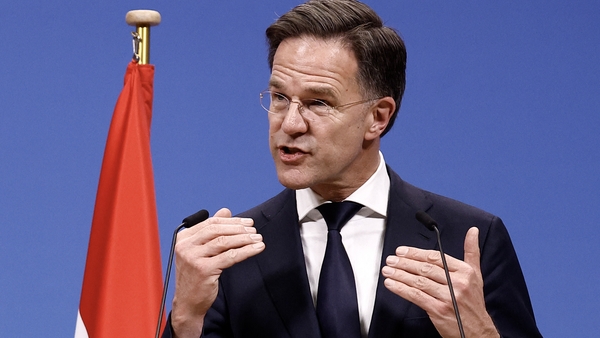 NATO diplomats and officials said a meeting of alliance ambassadors would likely be convened next week to approve Mark Rutte's appointment (file image)
