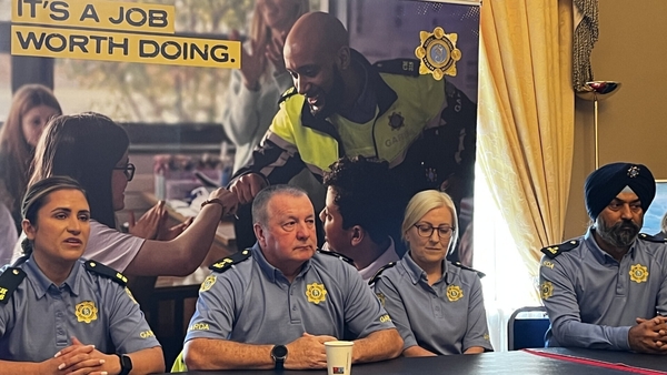 The recruitment campaign was launched at Garda headquarters
