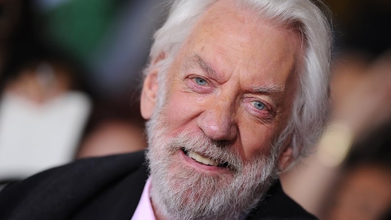 Donald Sutherland (pictured in Los Angeles in November 2013) - Died at the age of 88 on Thursday in Miami following a long illness