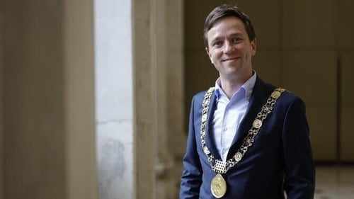 James Geoghegan was elected by a coalition of Councillors on Dublin City Council