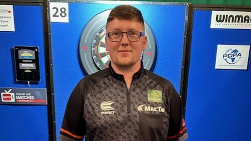 Keane Barry won a third Development Tour title of the season (pic: PDC)