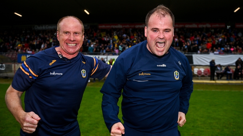 Davy Burke after his side downed Tyrone in Omagh