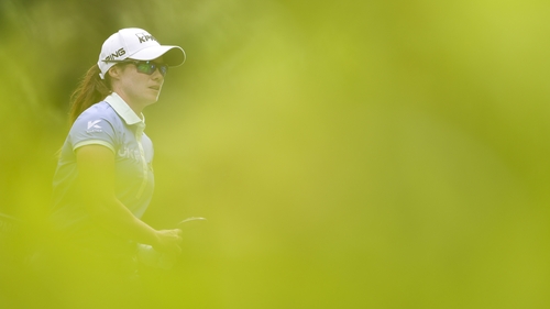 Leona Maguire is tied for 14th going into the final round of the Women's PGA Championship