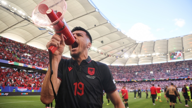 Daku apologised for joining in the chanting of slogans against Serbia and North Macedonia