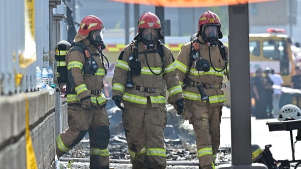 The fire at the factory has been largely extinguised