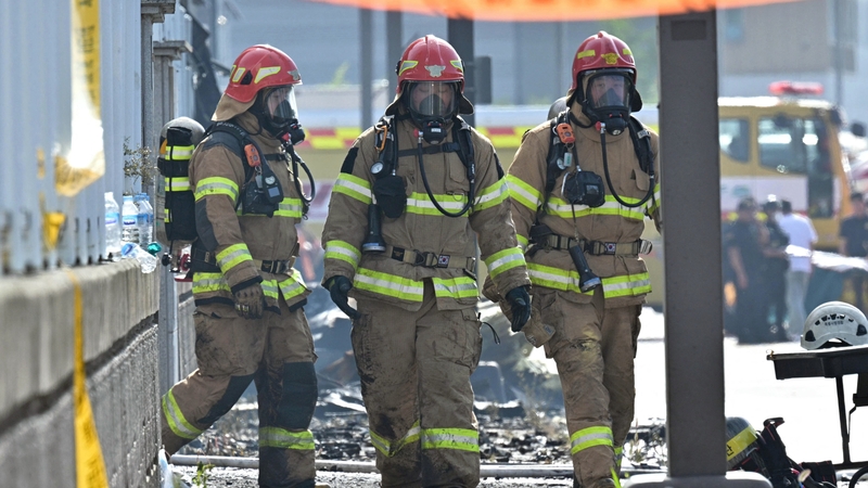 The fire at the factory has been largely extinguised