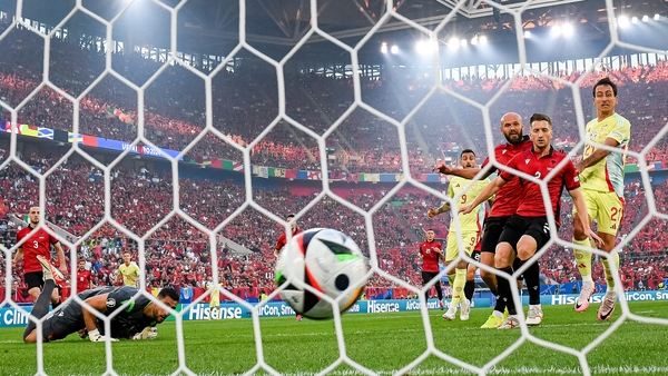 Ferran Torres scores the games only goal