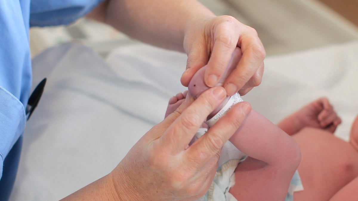From today two additional rare conditions will be screened for in the newborn heel-prick test. 