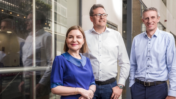 Margaret Molloy, advisor to the Granite Digital board, Robert Carpenter, Chief Commercial Officer of Granite Digital and Conor Buckley, CEO of the company