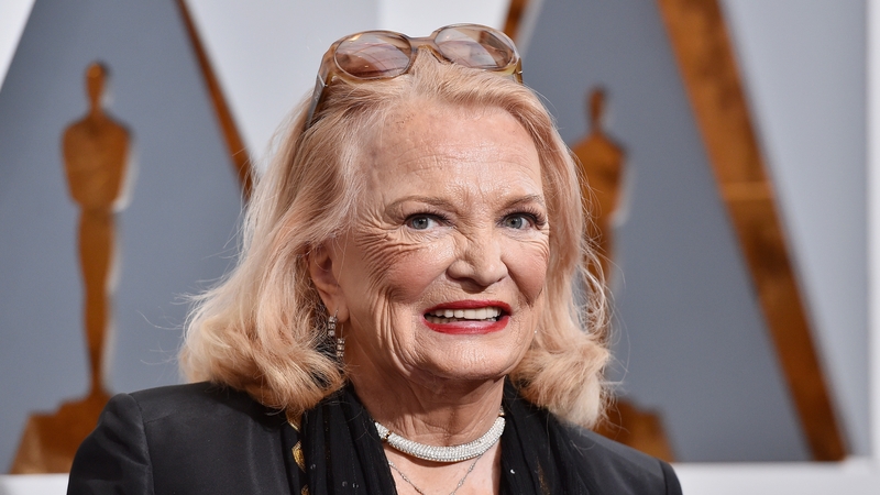 Honourary Academy Award recipient Gena Rowlands has Alzheimer's disease