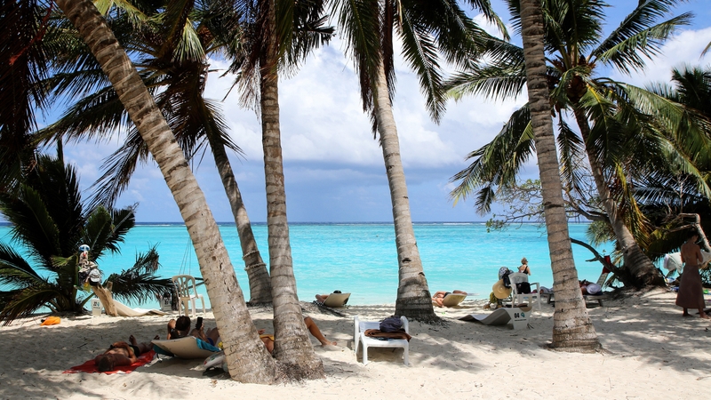 Fitch has downgraded the Maldives and warned that South Asia's tourist paradise could be headed for a sovereign default on its foreign loans