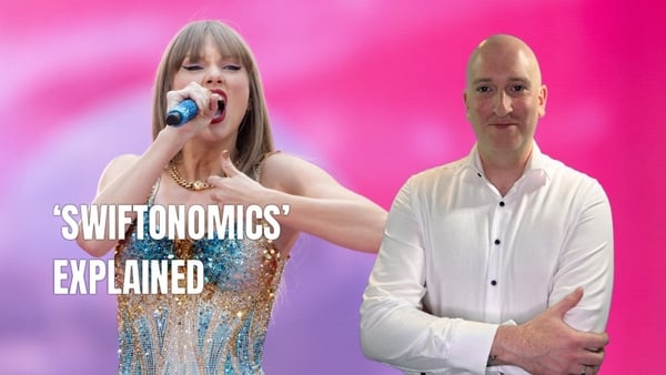 Business reporter Adam Maguire explains 'Swiftonomics' using Taylor Swift song titles