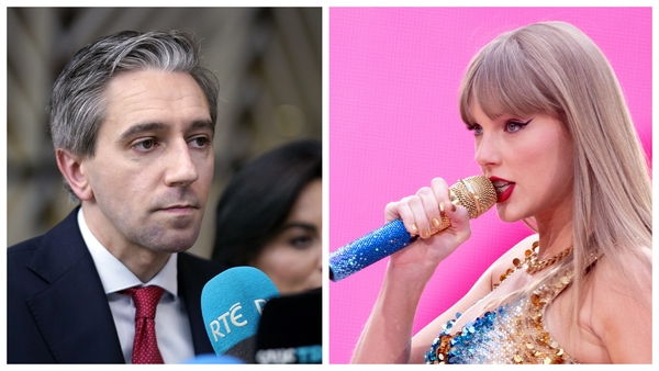 Simon Harris: "We're delighted to have her here in Ireland but she did take a pebble from a beach in Greystones"