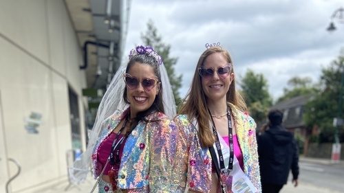 The happy newlyweds - Sarah and Adriana - from Florida