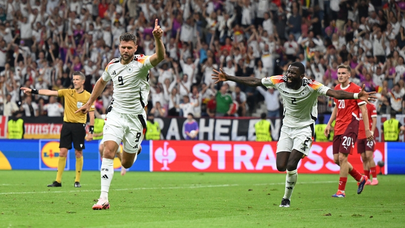 Niclas Fuellkrug came off the bench to score against Switzerland and help Germany top their group