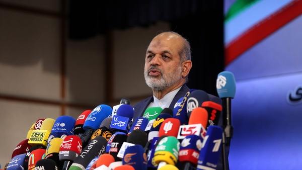 Interior Minister Ahmad Vahidi said neither secured the 50% plus one vote of over 25 million ballots cast required to win outright