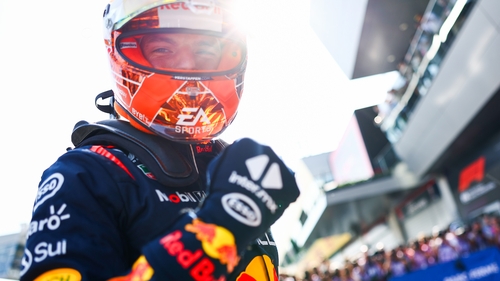 Verstappen will hope to extend his championship lead in Sunday's feature race