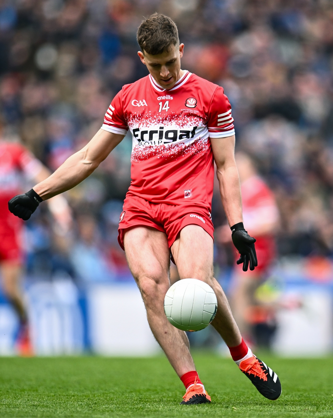 Shane McGuigan utilising his trusty left foot