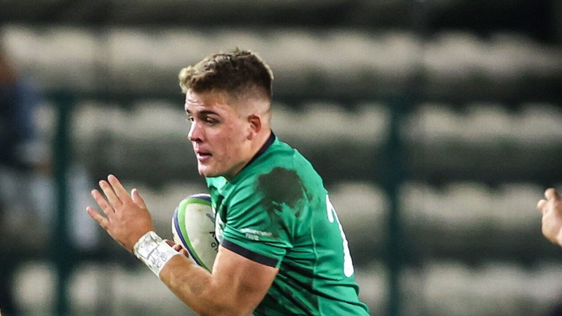 Sam Berman scored three tries for Ireland