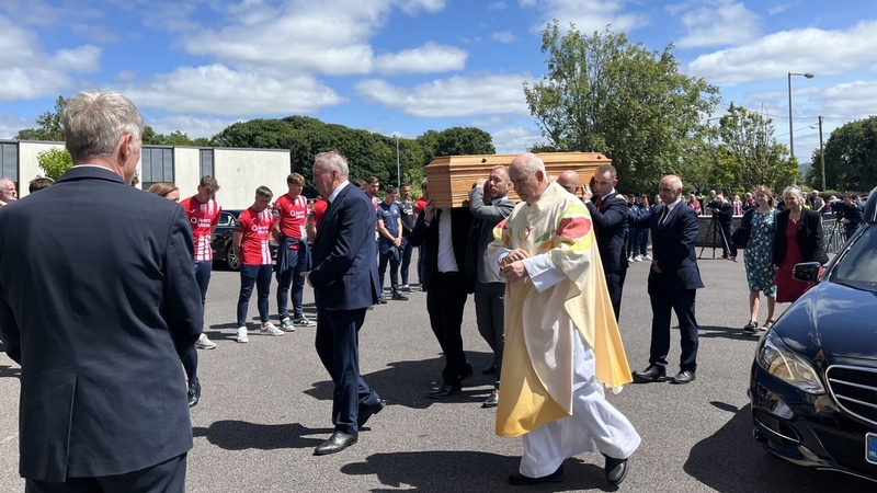 The funeral mass took place at Our Lady Star of the Sea Church in Ransboro, near Strandhill