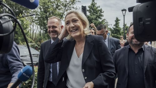 Marine Le Pen's far-right National Rally party have emerged ahead in the first round of France's parliamentary elections