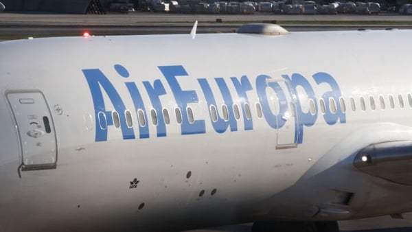 It is believed that up to 30 people on the Air Europa flight were hurt