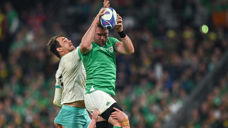 South Africa disrupted the Ireland lineout when the sides last met