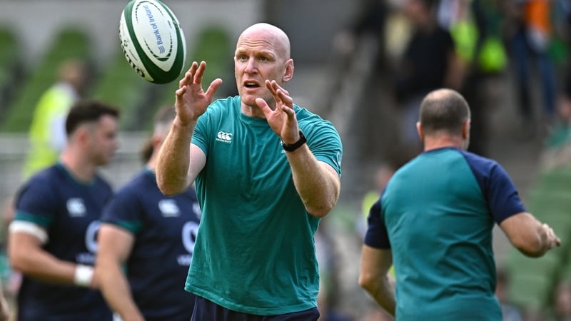 Ireland forwards coach Paul O'Connell