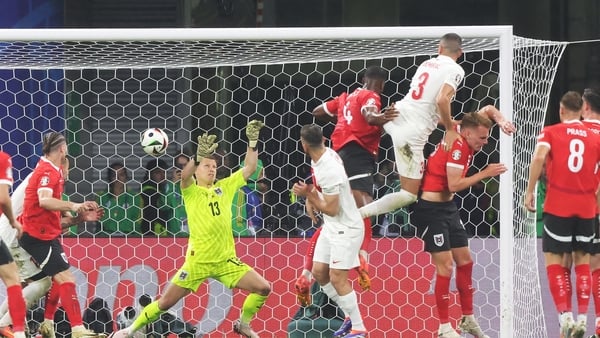 Merih Demiral heads home Turkey's second