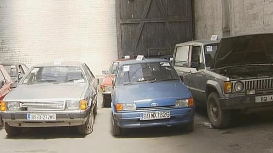 Unclaimed clamped cars go to auction, 1999